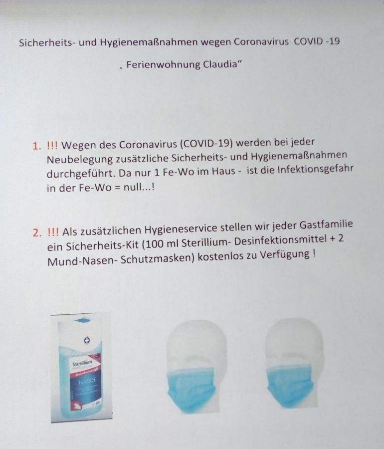Ferienwohnung Claudia Zinnowitz Εξωτερικό φωτογραφία